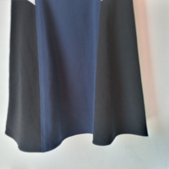 NWT Jonathan Simkhai 2 Angle Colorblock A-Line Dress - Picture 6 of 9